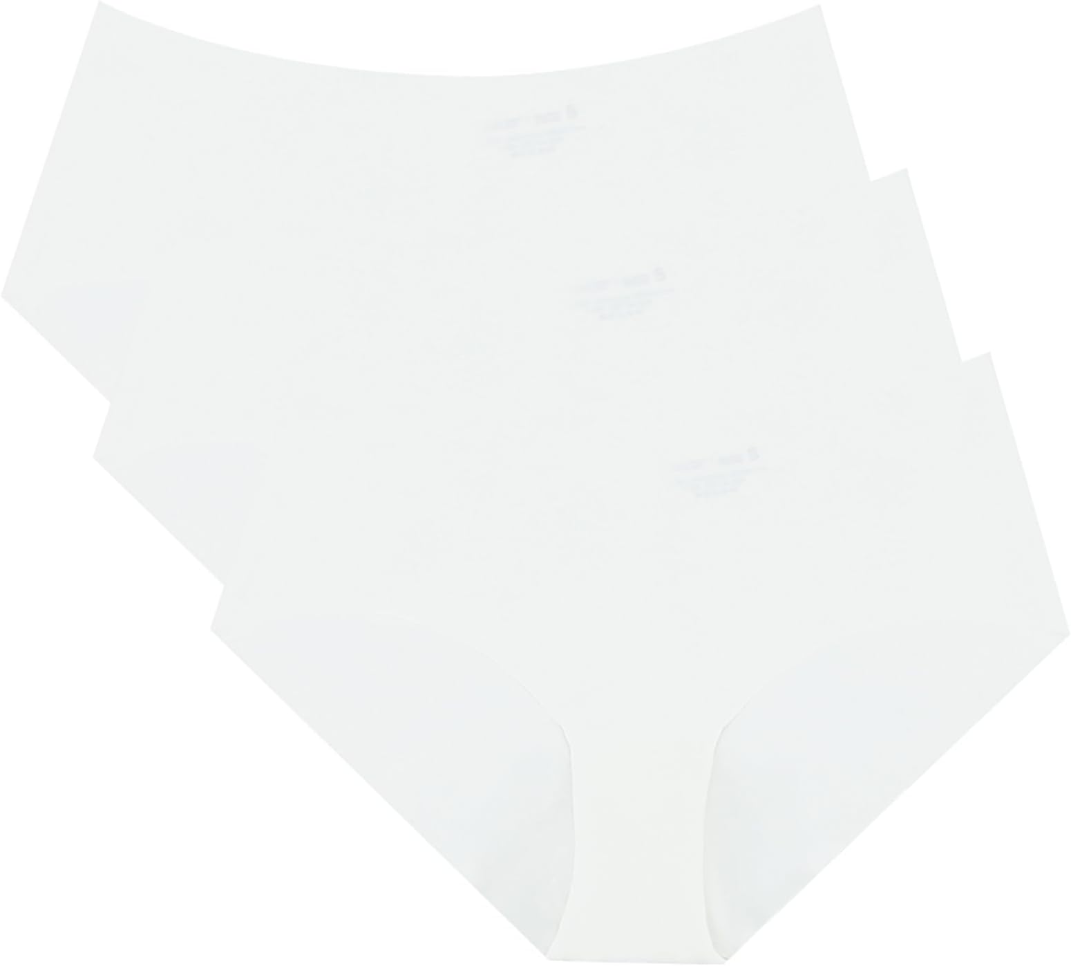 Womens Seamless Underwear No Show Cool Stretch Hipster Panties Low No Panty Line 3 Pack