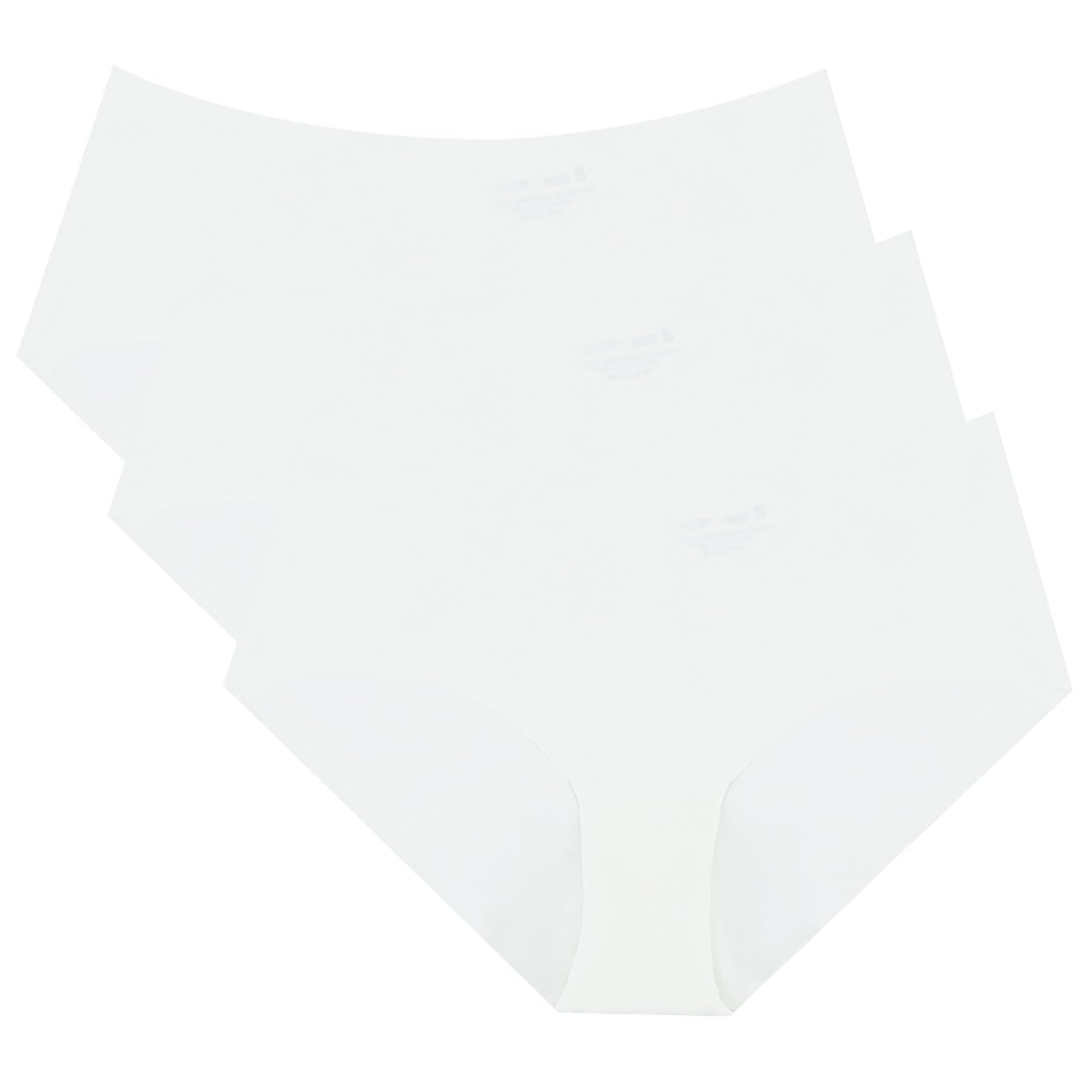WANDER Womens Seamless Hipster Underwear 3-Pack Invisible No Show Brief