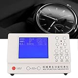 【Automatisches System】 Berechnen Sie automatisch die Rate, Amplitude und den Schlagfehler und zeigen Sie sie anhand von Daten in Echtzeit an. Das Instrument kann die Signalintensität automatisch an die verschiedenen Uhren anpassen.