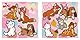 Komar Wandtattoo - Playful Kindergarten - Größe 30 x 30 cm, 2 Bogen - Wandsticker, Kinderzimmer