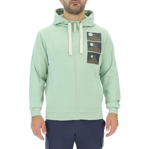 Sweat homme Jeep J Man avec imprimé Mountain Sunsets et poches zippées
