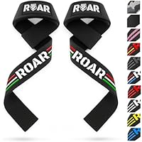 Cinghie Sollevamento Pesi ROAR - Fasce Polso Per Stacchi, Trazioni E Allenamento Sicuro - Foto 6