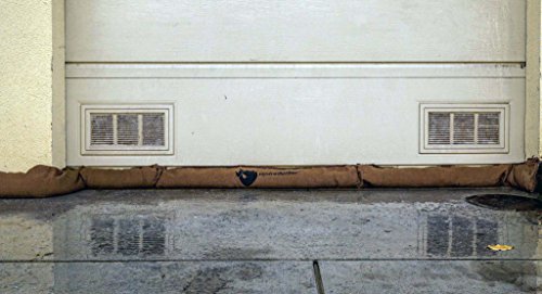 HydraSorber - Sandless Sandbags - Water Absorbent Flood Barrier - 11ft Long X 8in Wide - Single Unit