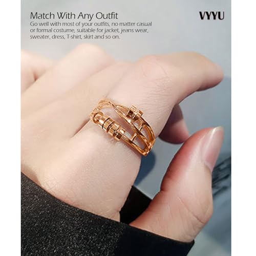 Bague anti-anxiété pour calmer le stress et apaiser les tensions au quotidien