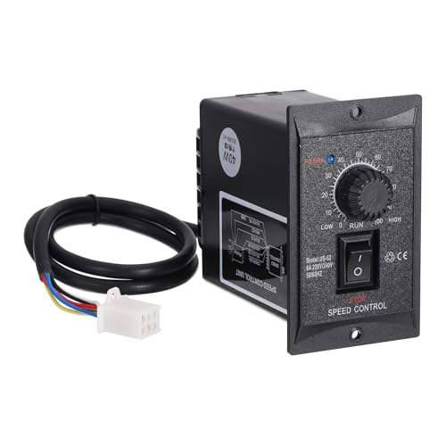 MECCANIXITY 40W 220V AC Motor Speed Controller, AC Motor Controller Forward Reverse Switch with B Female Plug for Automated Industrial Equipment Machinery