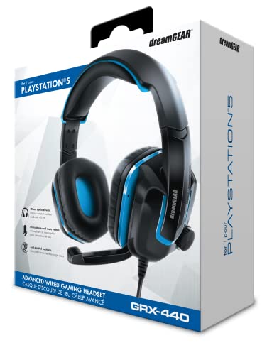 Auriculares de diadema con cable dreamGEAR GRX-440 y micrófono ajustable 5
