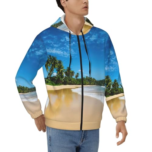 Sweatshirt Wave Beach pour homme idéal pour vos balades en bord de mer en soirée