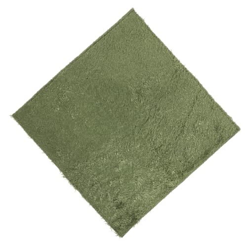 VANZACK Reptile Carpet Mat Fake Grass Bedding for Bearded Dragon Reusable Snake Substrate Liner Comfortable Pet Mat