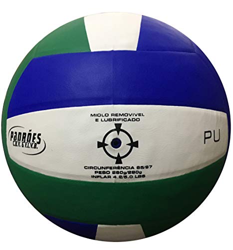 Bola de Vôlei Dray PU Verde/Azul 2401