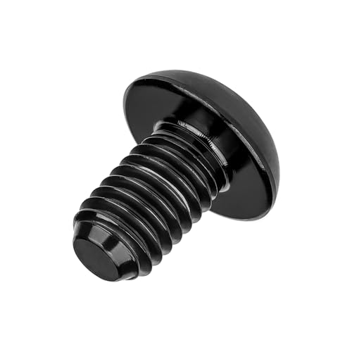 Image of Titanium Bolt M3 8 10 12 15mm Allen Key Head Screws for Bicycle Pack of 4 (Black, M3x8mm)