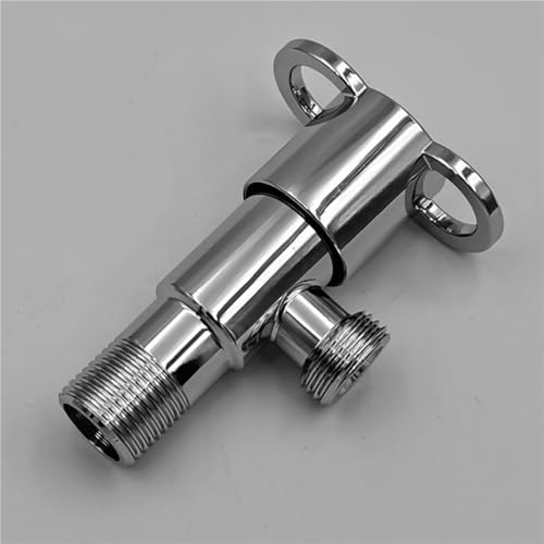 Válvula angular G1/2 de acero inoxidable para grifo de ducha y calentador 6