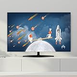 ❥Couverture pleine grandeur : la housse de protection pour téléviseur intelligent offre 32 à 80 pouces de plusieurs spécifications au choix, correspondant avec précision à différents types de téléviseurs à écran plat/écrans incurvés pour répondre aux besoins de différentes scènes telles que les salons, les chambres et les salles de conférence.