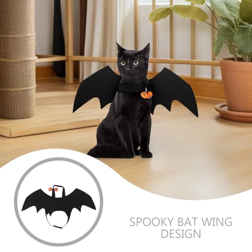 Costume chauve-souris animaux 3 pièces déguisement Halloween léger et ajustable