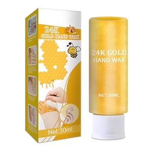Bxjinkele 24K Gold Honig Handmaske 1Stk