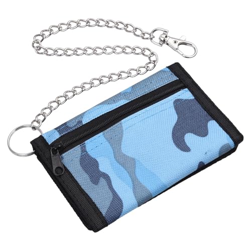Cartera pequeña juvenil de camuflaje con diseño triple infantil marca Generisch 6