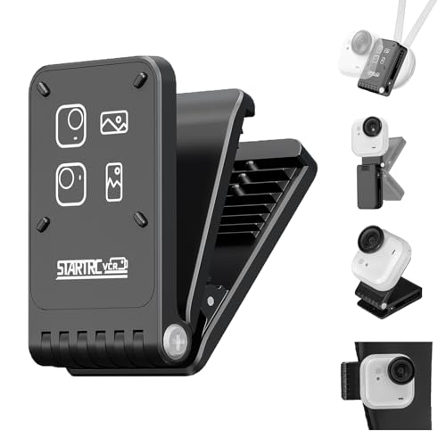 Firrazle Insta360 Go Ultra�Ή� ���C�N�C�b�N�����[�X�}�E���g �p�x�����\ ���u�� �c�u�� ���C�z�� �X�q��o�b�N�p�b�N�̃X�g���b�v�Ɏ��t���\ �R���p�N�g�݌v �����^�тɕ֗�