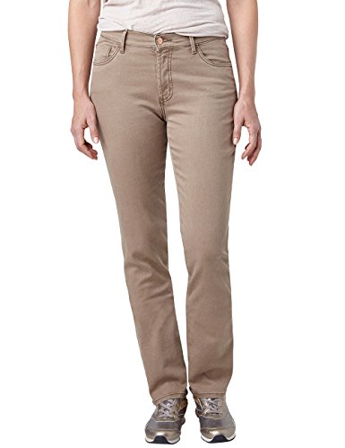 Preisvergleich Produktbild Pioneer Damen Kate Straight Jeans, Beige (Biscuit 424), 36W / 34L