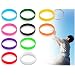 Confezione da 4 braccialetti riflettenti LED luminosi con 3 modalità di