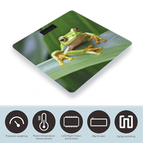 Báscula digital para bebés Tree Frog con vidrio templado miniatura 3