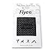 Flyen Yoga Socks - Non Slip Skid Toeless Grip Socks with Silk Ribbon for Women & Girl Black Barre Pilates Exercise Half Toe Low Cut Cotton Ankle Socks