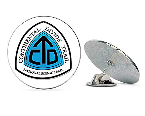 Continental Divide Trail National Scenic Sign Shaped (Hike) Metal 0.75