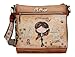 Anekke Peace & Love Square Crossbody Bag Camel Imagen de Anekke Peace & Love Square Crossbody Bag Camel