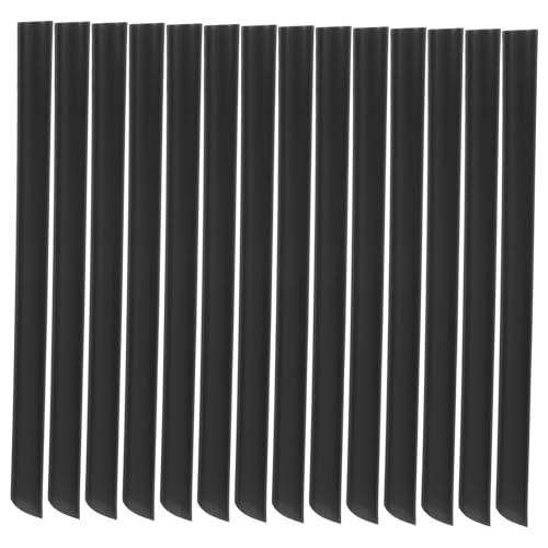 Pitillos desechables negros 16 cm 1000 unidades miniatura 1