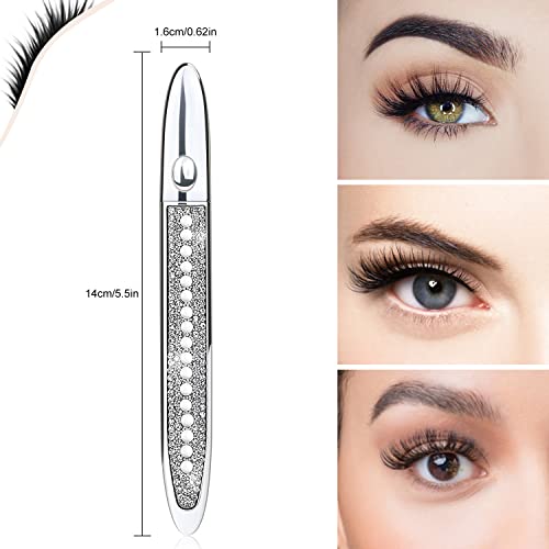 Icoric Liquid Eyeliner Pen Waterproof, Magic Self-Adhesive Long-Lasting Eyelash Glue Pen, Non Magnetic, No Blooming Quick Drying Magnetic Eye Liner (Clear 1Pcs) #TOP4
