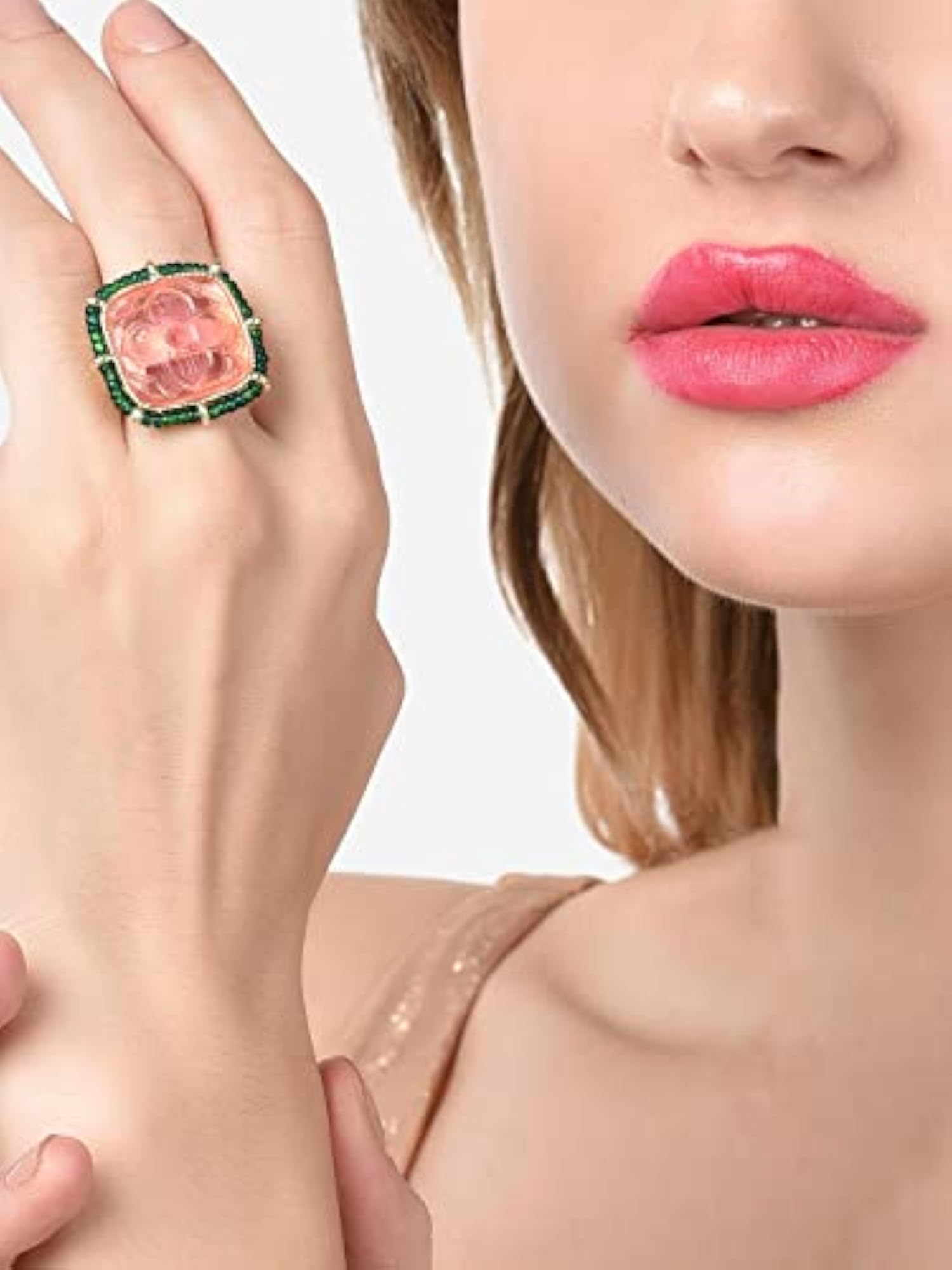 Ethnic Adjustable Finger Rings Set - ZPFK15396