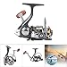 RiToEasysports Lure Reel, 11 Shaft Fishing Reels Bevel Connection Shallow Spool Lure Reel Fishing Wheel Accessory for Saltwater Freshwater (1000