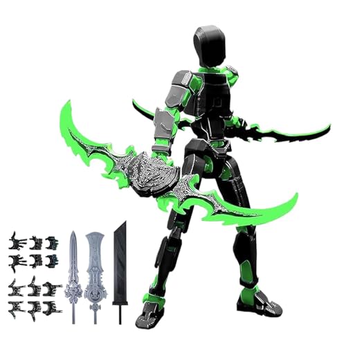 Las Figuras de Acción - Robot juguete de escritorio impreso en 3D con juntas móviles - Figuras de Acción de Colección - para Películas, Cumpleaños, Navidad, Amigos, Chicos, Niños y Anime y más Las Figuras de Acción - Robot juguete de escritorio impreso en 3D con juntas móviles - Figuras de Acción de Colección - para Películas, Cumpleaños, Navidad, Amigos, Chicos, Niños y Anime y más
