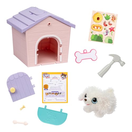 image for Little Live Pets My Puppy's Home Minis - Pink & Purple Home | Plush To