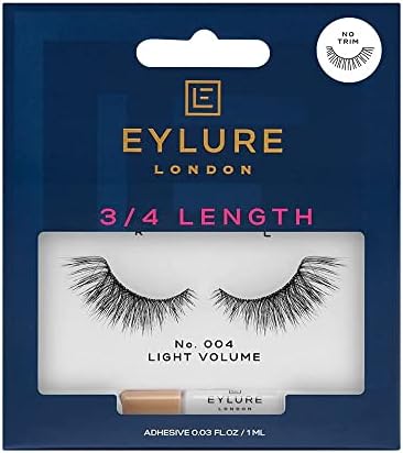 Eylure 3/4 Length False Eyelashes No. 004,3 Piece Set,3 Piece Set