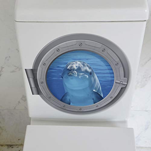 Vinilo decorativo animal azul 27.94x27.94 cm impermeable miniatura 5