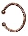 KiskatomCat Twisted Wire Magnetic Copper Bracelet for Men or Women, Pain Relief Arthritis Relief Bracelet, pure Copper Therapy