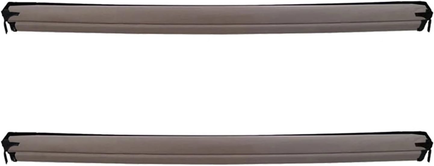 2pcs Car Panorama Sunroof Sunshade Curtain Cover Assembly Compatible For -Benz A Class W176 A180 A200 A260 A45 AMG 2013-2017(2 x Black)