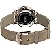 Timex Women's Modern Easy Reader 32mm Watch – Rose Gold-Tone Case White Dial with Beige Genuine Leather Strap