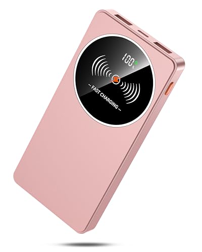 Power Bank 10000mAh, Bateria Externa Carga Rapida 22.5W, 3A Bateria Portatil 3 Puertos USB C Input & Output Cargador Portatil Movil Powerbank para iPhone 16 15 14 13 12 11, Samsung, Xiaomi, Android