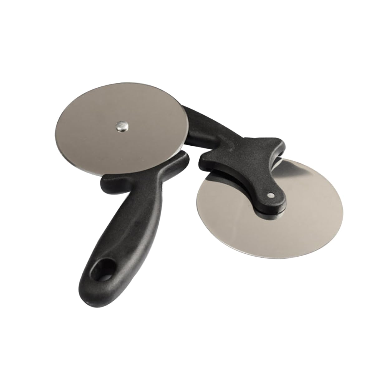 Cabilock Stainless Steel Pizza Cutter Wheel with Comfortable Grip Handle Easy to Clean Slicer for Baking Pizza Dough and Pastry Essential Kitchen Tool
