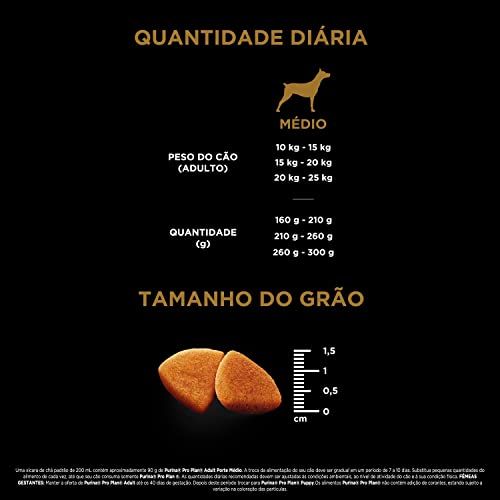 PURINA Pro Plan Ração Cães Adultos Médios Pro Plan Frango 15Kg