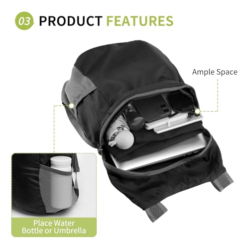 SUIKIHUM 20L Ultra Hiking-Daypack