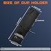 WMPARTS Cup Holder Compatible with BMW E90 E91 E92 E93 325i 325xi 328i 328xi 3 Series 2006-2013 Replace 51459173469 Black Right Passenger Side (Black, Right)