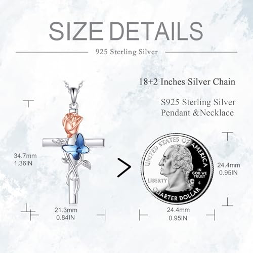 Urne cinéraire papillon en argent, cadeau de commémoration - 2