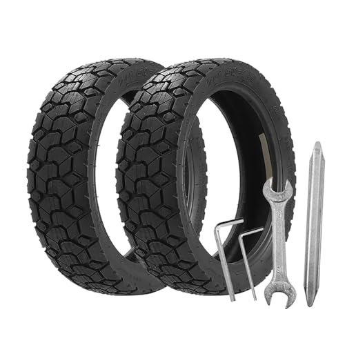 Neumático Todoterreno Sin Cámara De 11 Pulgadas, Compatible Con Patinete Eléctrico Ninebot ZT3 ZT3 Pro, Ruedas Delanteras Y Traseras, Neumáticos De Vacío 70/60-7.5(2pc with tools)