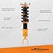 maXpeedingrods Coilovers for Mazda RX-8 2004-2011, Height Adjustable Coilovers Suspension Kit Struts, Preset Damping Shock Absober, Lowering Kit, Gold
