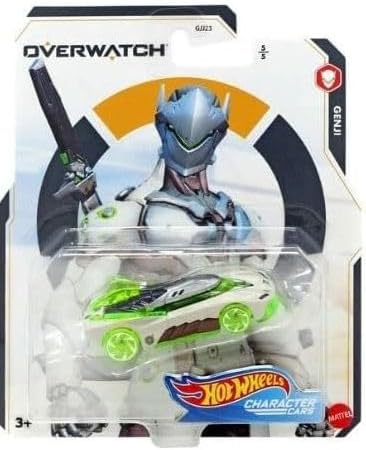 Miniatura 2 de Hot Wheels Overwatch 2020 - Juego completo de 5 autos de personajes  Genji, D.Va, Tracer, Soldier 76 & Reaper  Coleccionable con licencia de
