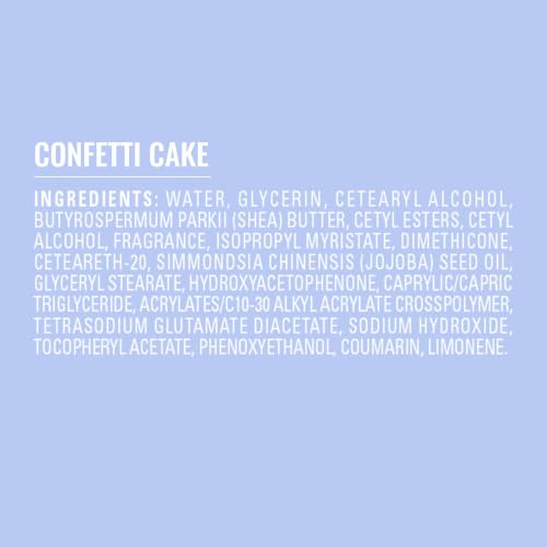 Image of Jergens Shea Fusion Confetti Cake Body Lotion, Shea Butter, 14 fl oz