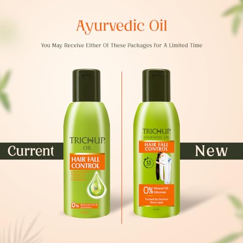Trichup Hair Fall Control Herbal Hair Oil (200 ml x 2) (Pack of 2)