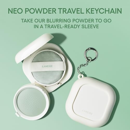 Image of LANEIGE Neo Blurring Powder: Korean Shine Control Compact with Pore Blurring, Smoothing Finish & Travel-Friendly, No Spill Packaging