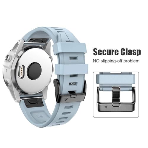Correa Fenix 7S de silicona flexible con cierre de seguridad de acero 2